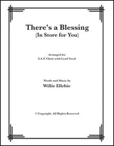 Theres a Blessing (In Store for You) Three-Part Mixed choral sheet music cover